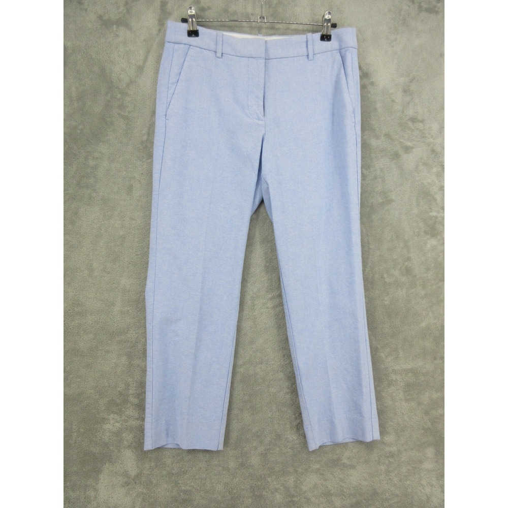 J Crew Pants Womens Size 4 Martie Slim Crop Trouser Minimalist Office Career